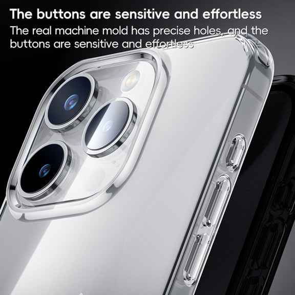 For iPhone 16 Benks PC Hybrid TPU Shockproof Phone Case(Transparent)