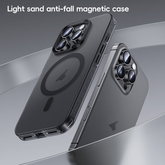 For iPhone 16 Pro Benks Frosted MagSafe Magnetic Shockproof Phone Case(Black)
