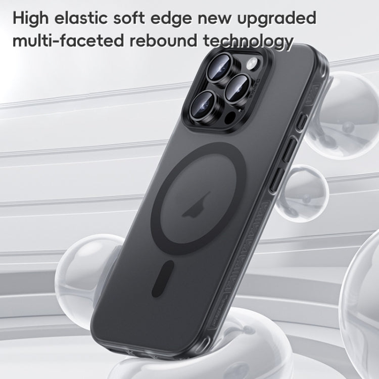 For iPhone 16 Pro Benks Frosted MagSafe Magnetic Shockproof Phone Case(Black)