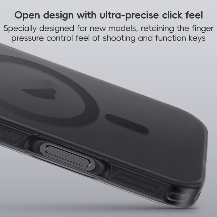 For iPhone 16 Plus Benks Frosted MagSafe Magnetic Shockproof Phone Case(Black)
