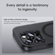 For iPhone 16 Pro Benks Frosted MagSafe Magnetic Shockproof Phone Case(Black)