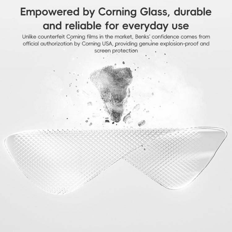 For iPhone 16 Pro Benks King Kong Series Corning HD Glass Film