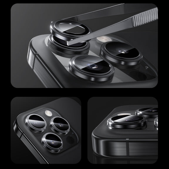 For iPhone 16 Benks King Kong Series Corning Single Metal Lens Protective Film(Blue)
