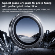 For iPhone 16 Pro Benks King Kong Series Corning Single Metal Lens Protective Film(Silver)