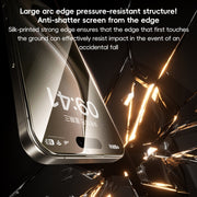 For iPhone 16 Plus Benks Black Gold Series 3D Heat Bending Full Glue Full Coverage HD Tempered Film