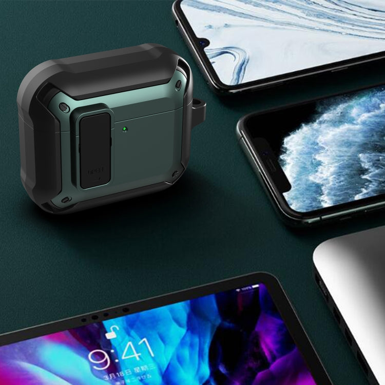 For AirPods 4 Bumblebee Bluetooth Earphone Silicone Protective Case(Black)