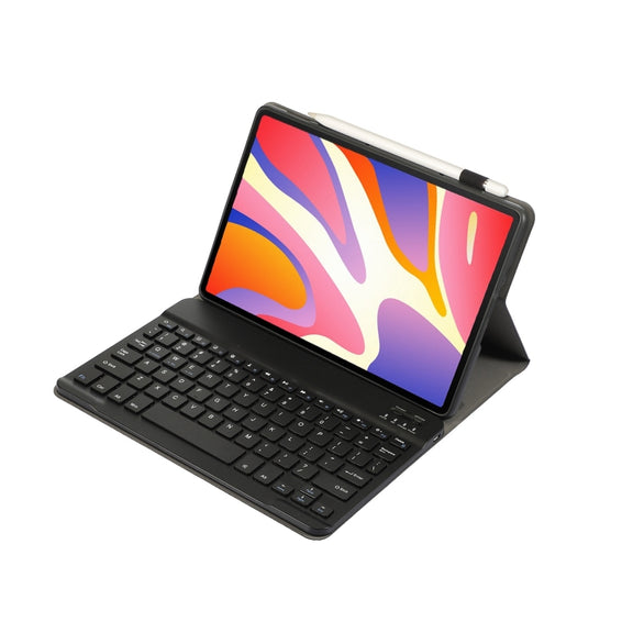 For Huawei MatePad SE 11 2024 AH21 Ultra-thin Detachable Bluetooth Keyboard Leather Tablet Case(Black)