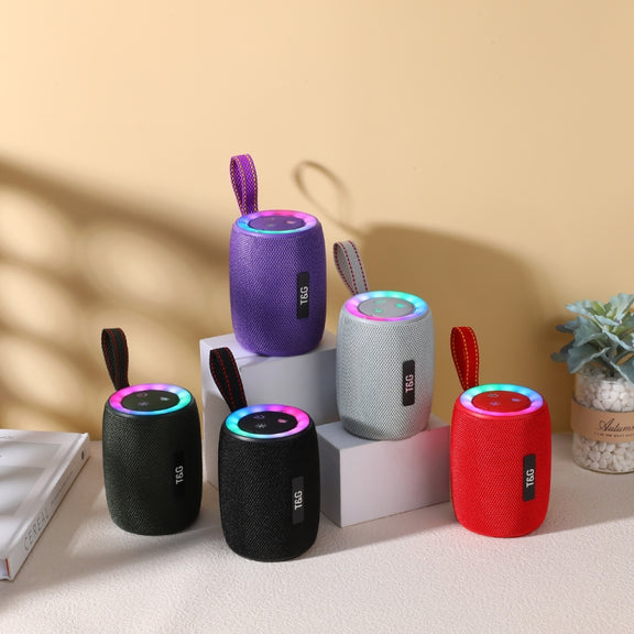 T&G TG434 Outdoor Portable Wireless Bluetooth Speaker(Purple)