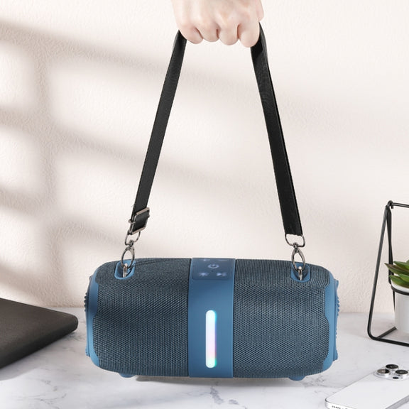 T&G TG669 Outdoor Portable TWS Colorful Wireless Bluetooth Speaker(Black)