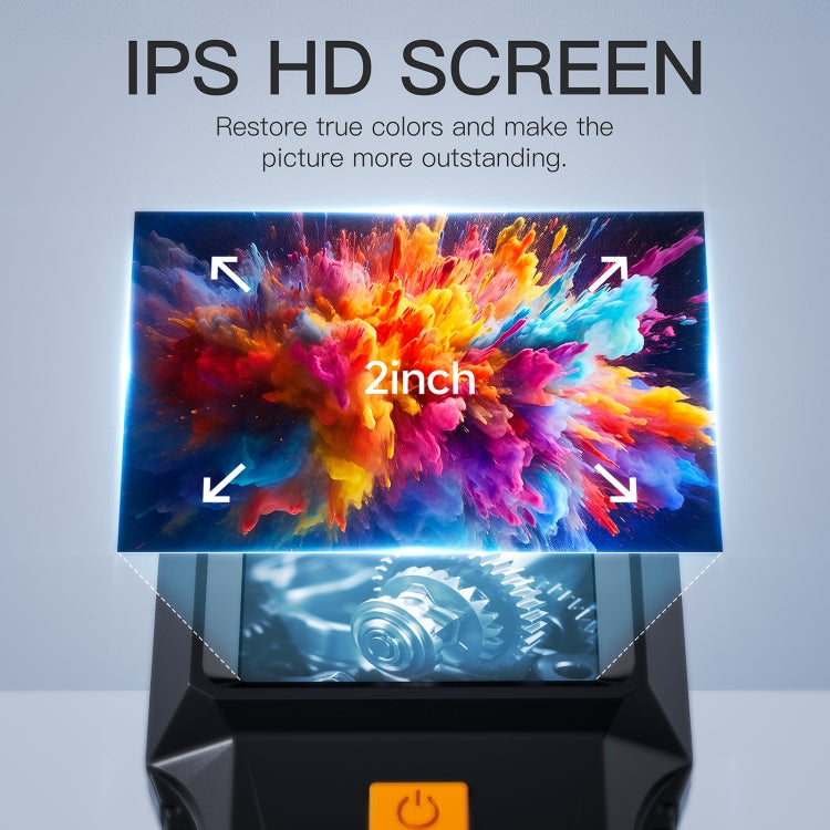 P230 8mm 2 inch Single Camera Endoscope with Screen, Length:15m