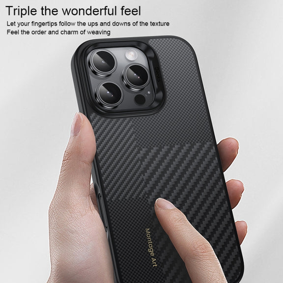 For iPhone 16 Pro Benks Montage MagSafe Shockproof Phone Case(Black)