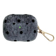 For AirPods Pro 2 Velvet Cloth + PC Headset Shockproof Case(Black) - For AirPods Pro 2 by PMC Jewellery | Online Shopping South Africa | PMC Jewellery | Buy Now Pay Later Mobicred