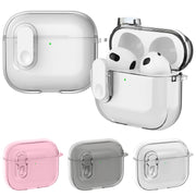 For AirPods 4 Ice Crystals Shockproof Earphone Protective Case(Pink)