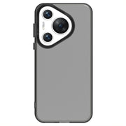 For Huawei Pura 70 Candy PC Hybrid TPU Shockproof Phone Case(Black)