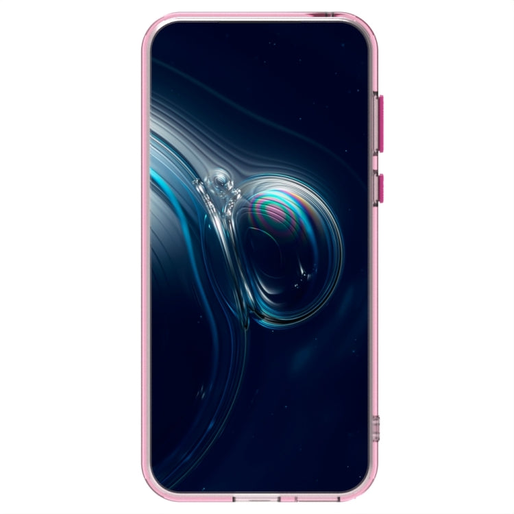 For Huawei Pura 70 Candy PC Hybrid TPU Shockproof Phone Case(Red)
