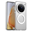For vivo X200 Pro Candy Magsafe PC Hybrid TPU Phone Case(White) - vivo Cases by PMC Jewellery | Online Shopping South Africa | PMC Jewellery | Buy Now Pay Later Mobicred