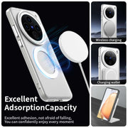 For vivo X200 Pro mini Candy Magsafe PC Hybrid TPU Phone Case(White)