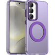 For Samsung Galaxy S25 5G Candy Magsafe PC Hybrid TPU Phone Case(Purple) - Galaxy S25 5G Cases by PMC Jewellery | Online Shopping South Africa | PMC Jewellery | Buy Now Pay Later Mobicred