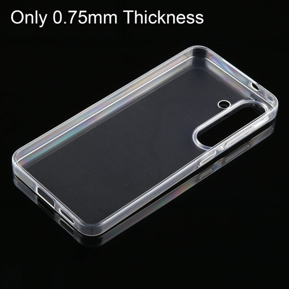 For Samsung Galaxy S25 5G Ultra-thin Transparent TPU Phone Case