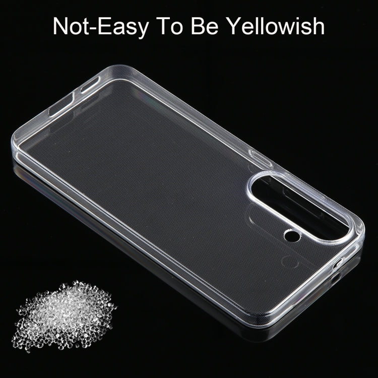 For Samsung Galaxy S25 5G Ultra-thin Transparent TPU Phone Case
