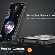 For ASUS ROG Phone 5 Cooling 3 in 1 Phone Case(Silver)