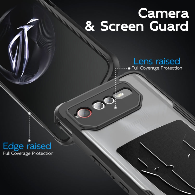 For ASUS ROG Phone 7 / 6 Cooling 3 in 1 Phone Case(Black)