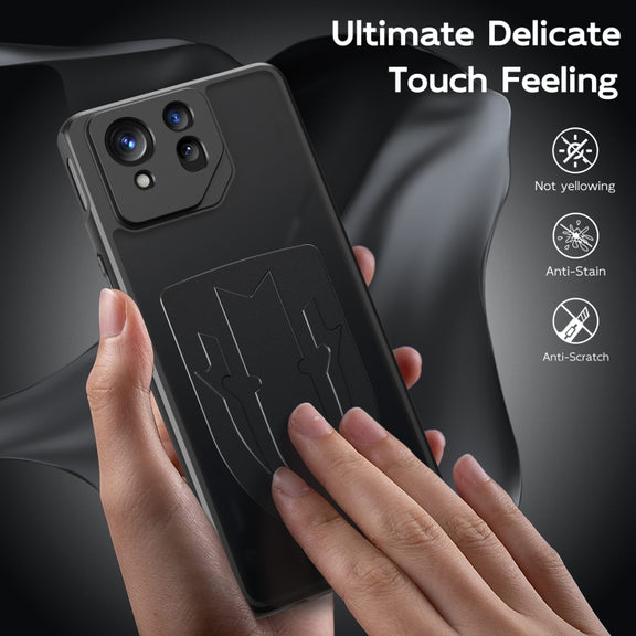 For ASUS ROG Phone 8 / 8 Pro Cooling 3 in 1 Phone Case(Black)