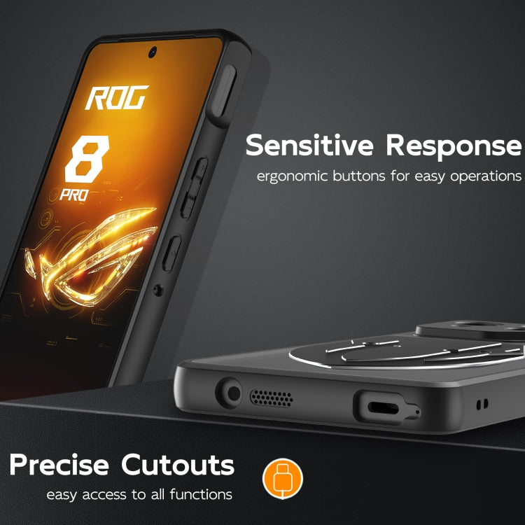 For ASUS ROG Phone 8 / 8 Pro Cooling 3 in 1 Phone Case(Black)