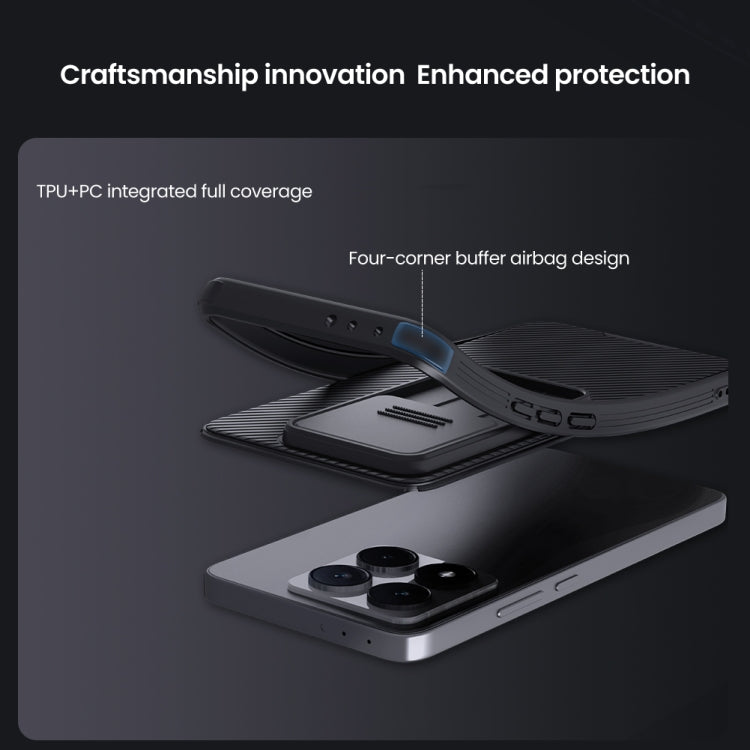 For Xiaomi 14T Pro NILLKIN CamShield Pro PC Phone Case(Black)