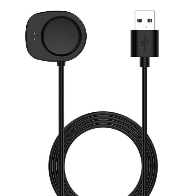 For Amazfit T-Rex 3 / Balance Smart Watch Magnetic Charging Cable, Length: 1m(Black)