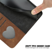 For Samsung Galaxy S25+ 5G Side Buckle Double Fold Hand Strap Leather Phone Case(Brown)