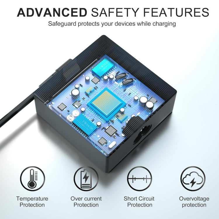 100W 20V 5A USB Type-C Plug Laptop Notebook Power Adapter For ASUS, Plug:UK Plug