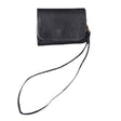 For AirPods Pro 2 Cowhide Texture PU Headset Shockproof Case(Black) - For AirPods Pro 2 by PMC Jewellery | Online Shopping South Africa | PMC Jewellery | Buy Now Pay Later Mobicred