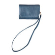 For AirPods 3 Cowhide Texture PU Headset Shockproof Case(Blue) - For AirPods 3 by PMC Jewellery | Online Shopping South Africa | PMC Jewellery | Buy Now Pay Later Mobicred