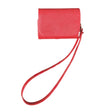 For AirPods 3 Cowhide Texture PU Headset Shockproof Case(Red) - For AirPods 3 by PMC Jewellery | Online Shopping South Africa | PMC Jewellery | Buy Now Pay Later Mobicred