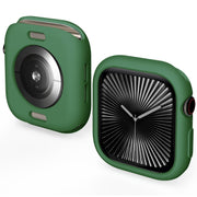 For Apple Watch Series 10 42mm Candy TPU Half Coverage Watch Case(Original Green)