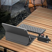 NK-1058 USB-C / Type-C, 8 Pin, USB Interface 6 in 1 Multi-function Adapter(Black)