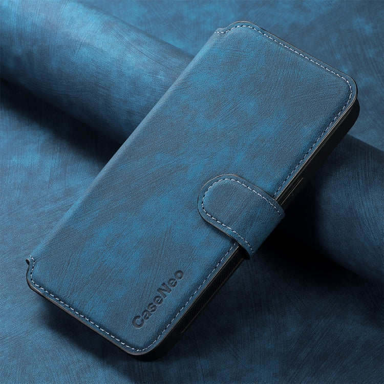 For Huawei Pura 70 CaseNeo MagSafe RFID Anti-theft Retro Leather Phone Case(Blue)