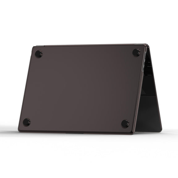 For MacBook Pro 13.3 A2338/A2289/A2251 Ultra-thin Crystal Hardshell Laptop Protective Case(Black)