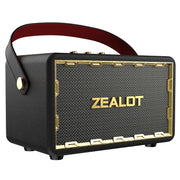 Zealot MT01 Retro Card Portable Wireless Bluetooth Speaker(Black)