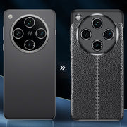 For OPPO Find X8 Litchi Texture Shockproof TPU Phone Case(Black)