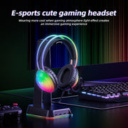 ONIKUMA X29 Head-mounted RGB Light Wired Gaming Headset, Cable Length: 2.2m(Black)