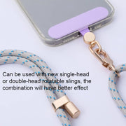 360 Degree Rotation Mobile Phone Lanyard Fixing Gasket(Sky Blue)