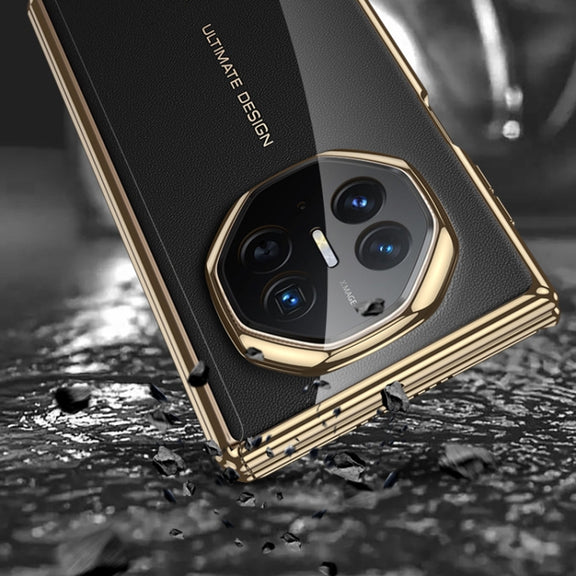 For Huawei Mate XT Ultimate Design GKK Full Coverage TPU Phantom Phone Case(Gold)