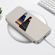 For iPhone 16 Pro GKK Plating Phantom Flip Leather MagSafe Phone Case(Black)