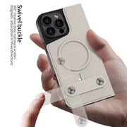 For iPhone 16 Pro GKK Detachable Flip Leather MagSafe Phone Case(Brown)