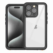 For iPhone 16 Pro RedPepper IP68 Water-resistant Triple-proof Phone Case(Black)