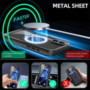 For iPhone 16 RedPepper IP68 Water-resistant Triple-proof MagSafe Phone Case(Black)