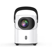 T-2 1920 x 1080P 240ANSI HiSilicon 352 Android 9.0 Portable Projector, EU Plug(White)