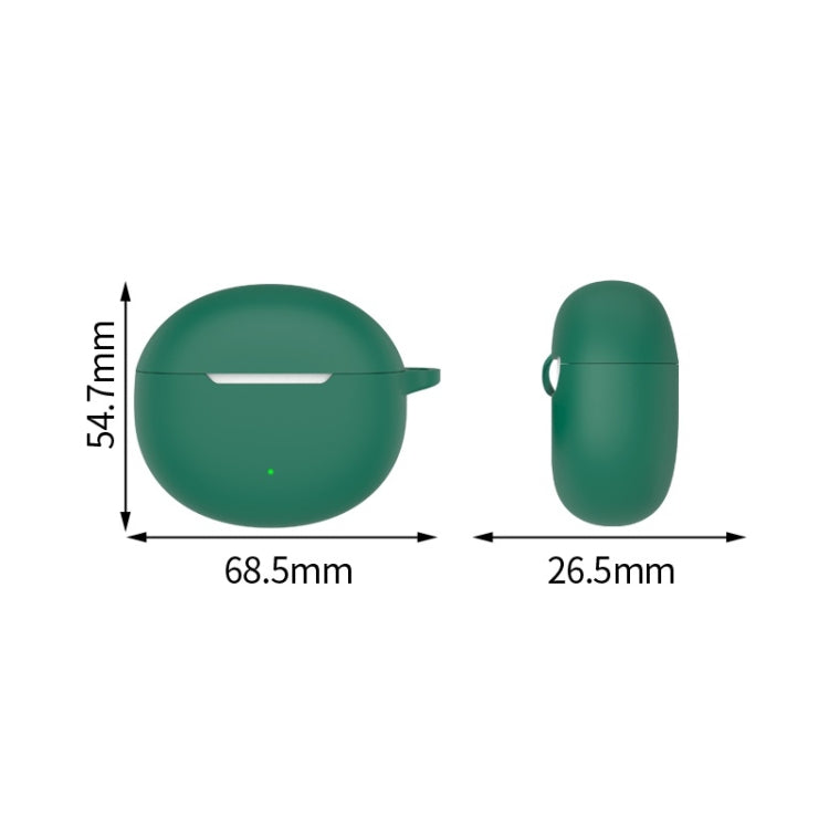 For Realme Buds T01 Wireless Earphone Silicone Protective Case(White)